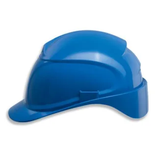 uvex airwing B Schutzhelm mit Lüftung - konvent. Innenausstattung - langer Schirm blau 51 cm - 61 cm - 9762520