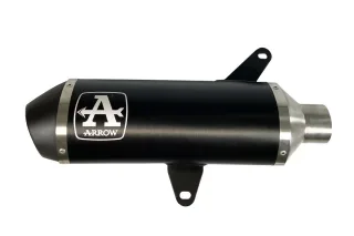Sport Auspuff Arrow Urban BLACK Honda SH 300 Bj.2016-2020 (Typ:NF05) EURO4 eintragungsfrei / +ABE