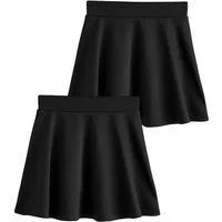Next Hosenrock Schlupf-Skort mit Jerseystretch im 2er-Pack (2-tlg)