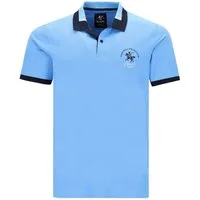 Hajo Poloshirt Pikee-Polo mit dezenter Bruststickerei in stay fresh-Qualität