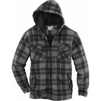 Terrax Workwear Thermohemd Thermohemd von Terrax mit Teddyfutter und Kapuze
