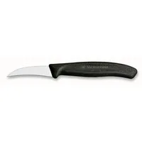 Victorinox Gemüsemesser Tourniermesser Swiss Classic, Schälmesser gebogene Klinge ergonomischer Griff