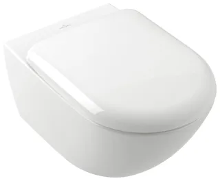 Villeroy & Boch Tiefspül-WC Antao 370x560x355mm Rund wandh. Abg. waagr. m. TwistFlush we Alpin c+ 4674T0R1