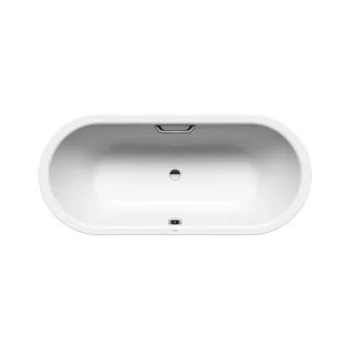Kaldewei Classic duo Badewanne oval 291410110001 170x75cm, Griffloch, weiß