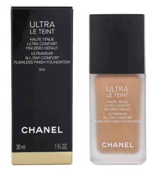 Chanel Ultra Le Teint Flawless Finish Fluid Foundation.