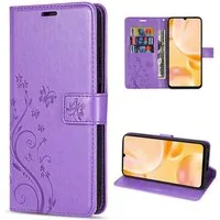 betterfon Handyhülle für ZTE Blade A55 Handytasche Handy Schutz Klapp, Bookstyle-Hülle: Magnetverschluss 3 Kartenfächer & Standfunktion