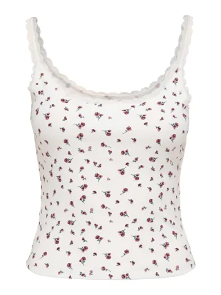 ONLY - ONLFENJA LACE TANK TOP BOX JRS Cloud Dancer - Gr. - M