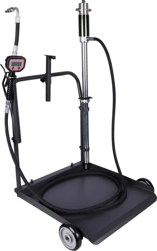 KS Tools Mobile Ölanlage für Fässer, 180-220 Liter - 460.5230