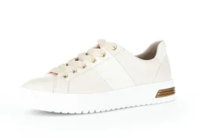 pius gabor - Sneaker low Glattleder beige beige - Gr. - 4.5 UK