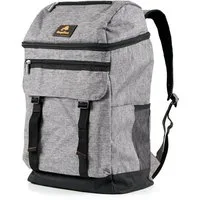 CampFeuer Freizeitrucksack Kühlrucksack 20 Liter grau, leicht und wasserdicht