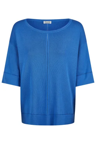 Barbara Lebek - Strick ocean blue - Gr. - 42