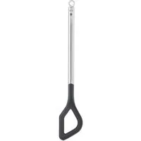 RÖSLE Kochlöffel Kochlöffel 32 cm Basic Line Griff Edelstahl, Kochlöffel, 32,30cm, Edelstahl 18-10, schwarz