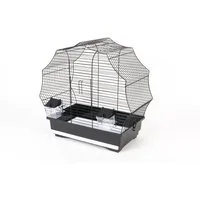 Ollesch Vogelkäfig Vogelkäfig Vogelheim Vogelbauer schwarz