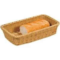 KESPER® Brotkorb Brot und Obstkorb, 35 x 20 x 7,5 cm, braun, (1-tlg)