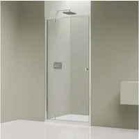Bernstein Duschwand NT604 FLEX, Einscheibensicherheitsglas (ESG), (1 tlg), Drehtür, Klarglas, 6 mm, Profilfarbe wählbar