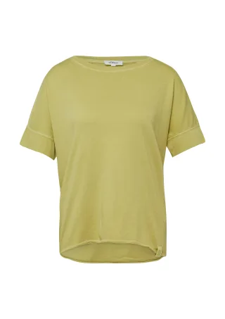 s.Oliver - T-Shirt olive - Gr. - 38