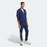 adidas Sportswear Trainingsanzug STADIUM 3-STREIFEN (2-tlg), zweiteiliges Set aus Jacke und Hose, aus leichtem Polyester