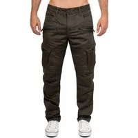 Cipo & Baxx Bikerjeans Herren Straight Fit Hose Mid Waist BA-CD424 Cargohose im angesagten Biker-Stil