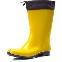 Ladeheid Damen Gummistiefel mit Stulpe LA-968 Gummistiefel
