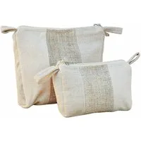 Mirabeau Handtasche Kosmetiktasche 2er Set Xerivon creme