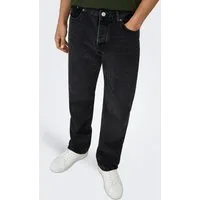 ONLY & SONS Regular-fit-Jeans ONSEDGE STRAIGHT BROMO 0017 DOT DNM NOOS