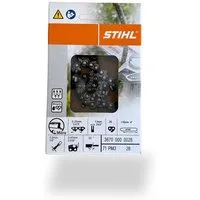 STIHL Ersatzkette 1/4" Picco Micro 3 (PM3), 1,1 mm, für Hochentaster und Motorsägen mit geringer Leistung, 6,35mm/1/4"P, (28-tlg), vibrationsarm