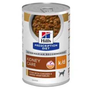 Hill's Prescription Diet Kidney Care k/d Ragout mit Huhn und zugefügtem Gemüse 48x354 kg