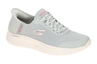 Skechers 124836 GYPK GO WALK FLEX - GRAND ENTRY Damenschuhe Sneaker gray/pink