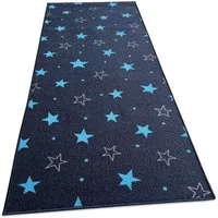 Karat Kinderteppich Teppichläufer Dots&Stars, Robust und Pflegeleicht, In zwei Designs