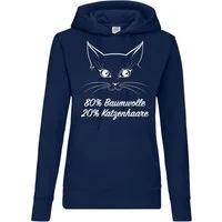 Youth Designz Kapuzenpullover Katze Katzenmama Damen Hoodie Pullover mit lustigem Frontaufdruck