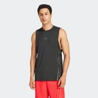 adidas Performance Tanktop D4T 3S TANK mit Rundhalsausschnitt, ohne Verschluss