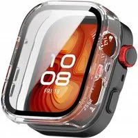 TECH PROTECT Smartwatch-Hülle für Huawei Watch Fit 4 Pro, Schutzcase mit integriertem Glas