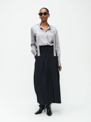 Jane Lushka - Magda Blouse silver - Gr. - L