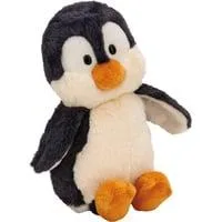 Kuscheltier Pinguin Peppi 25 Zentimeter schlenker grau