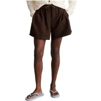 Marc O'Polo DENIM Shorts aus weichem Ziegenveloursleder