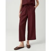 OPUS Culotte mit Crinkle Effekt Fließender Fall mit entspanntem Komfort