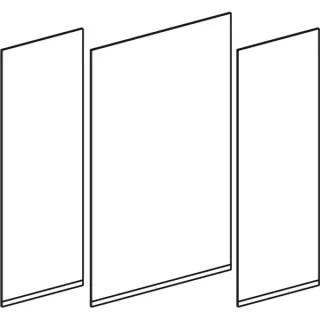 Geberit Set Türen für Option Plus (3 St.) 595201000