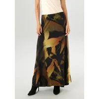 Aniston SELECTED Maxirock mit farbharmonischen Batikdessin