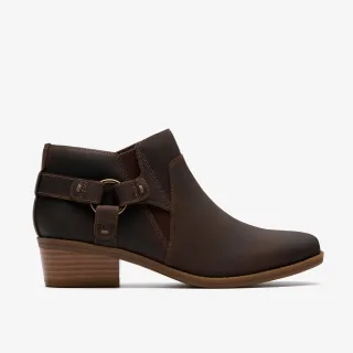 Danyelle Gema Taupe Ölfleckenlederstiefel