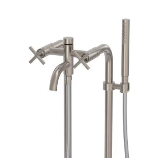 Tres 2 Griffmischer für Wanne und Dusche mit Bodenanschluss , 28319401AC 28319401AC