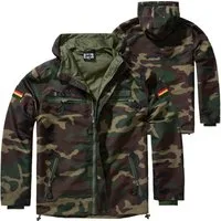 BWuM Windbreaker BWuM Tactical Windbreaker Zipper Sommer + Patch & Flaggen