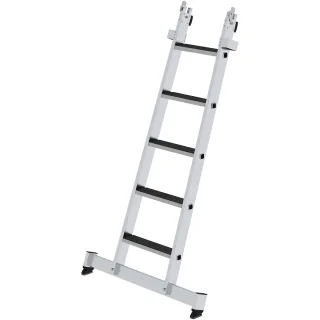 Munk Stufen-Glasreinigerleiter Unterteil nivello-Traverse & clip-step R13 - 012017