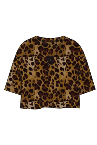 Smith&Soul - Boxy Cropped T-Shirt AOP - Gr. - L