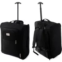 Granori Handgepäckkoffer 55x40x20 cm, Leichter 2-in-1 Reisekoffer mit Rollen (Trolley) 40 L, IATA konform, auch als Rucksack nutzbar