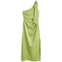 Next One-Shoulder-Kleid Brautjungfern-Maxikleid mit Schulterschleife (1-tlg)