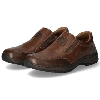 Rieker Slipper  Braun - Gr. 42 -  Synthetik Material