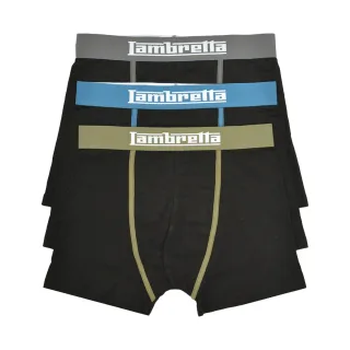 Lambretta - "Classic" Boxershorts für Herren(3er-Pack) (Schwarz)