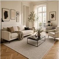 Snapstyle Schlingenteppich Schlingen Designer Teppich Niva, Höhe: 8 mm
