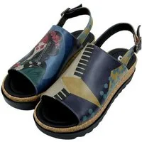 DOGO Gigi Sandale Bring Your Colours To Life Damen Sandalen Sandalette Handgefertigt