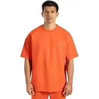 Smilodox T-Shirt Thiago, locker geschnittenes Kurzarm Shirt, Oversize Oberteil weiches Material, weiter Fit Top, Alltag Freizeit Training Sommer